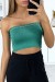 Green Rhinestone Embellished Bandeau | $1.14 | OKKO MODE