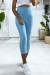 Legging corsaire Push Up bleu très fashion | 4,20 € | OKKO MODE