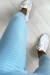 Legging corsaire Push Up bleu très fashion | 4,20 € | OKKO MODE