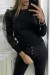 Black Puff Sleeve Tulle Lined Sweater | €10.50 | OKKO MODE