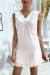 Robe rose courte et légère, avec détails buste | 3,53 £ | OKKO MODE