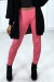 Legging fuchsia effilé à lavant et doublé en dentelle | 2,28 $ | OKKO MODE