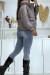 Doudoune courte taupe à coupe classique et ajustable avec sac à dos

 | 18,90 € | OKKO MODE