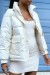 Doudoune Beige mi-longue effet réfléchissant hyper tendance légère et confortable | 18,90 € | OKKO MODE