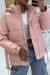 Grosse doudoune rose à ceinture et capuche effet brillant chaleureuse et glamour | 18,90 € | OKKO MODE