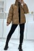 Superbe doudoune camel matelassé 4 en 1 | 20,48 $ | OKKO MODE