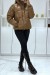 Superbe doudoune camel matelassé 4 en 1 | 20,48 $ | OKKO MODE