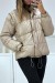 Superbe doudoune taupe matelassé 4 en 1 | 20,48 $ | OKKO MODE