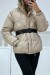 Superbe doudoune taupe matelassé 4 en 1 | 20,48 $ | OKKO MODE
