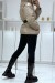 Superbe doudoune taupe matelassé 4 en 1 | 20,48 $ | OKKO MODE