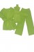 3-Piece Set: Sleeveless Top, Vest & Palazzo Pants in Lime Green | £16.93 | OKKO MODE