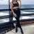 Conjunto negro de top y falda con cinturón integrado | 12,29 $ | OKKO MODE