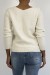Pull  col V très chic beige à volants | 10,92 $ | OKKO MODE