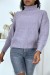 Pull épais lila à col montant | 10,92 $ | OKKO MODE