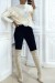 Beige Turtleneck Sweater for Women | $10.92 | OKKO MODE