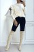 Beige Turtleneck Sweater for Women | $10.92 | OKKO MODE