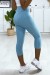 Legging corsaire Push Up turquoise très fashion | 4,55 $ | OKKO MODE