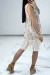 Robe dété beige à imprimé coloré et crochet style bohème | 8,19 $ | OKKO MODE