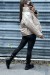 Doudoune taupe ajustable à la taille avec poches et sac  | 20,48 $ | OKKO MODE
