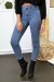 Blue Slim Fit Jeans with Back Pockets | €6.30 | OKKO MODE