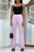 Lilac Flared Pants | $12.29 | OKKO MODE