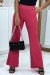 Calça rosa fúcsia boca de sino | 12,29 $ | OKKO MODE