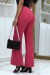 Calça rosa fúcsia boca de sino | 12,29 $ | OKKO MODE