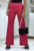 Calça rosa fúcsia boca de sino | 12,29 $ | OKKO MODE