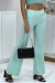 Flared Green Water Pants | $12.29 | OKKO MODE
