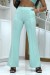 Flared Green Water Pants | $12.29 | OKKO MODE