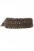 Ceinture marron cloutée doré et argenté - SG - 0551 | 1,13 $ | OKKO MODE