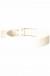 Ceinture Blanche avec boucle rectangulaire CE 502 | 1,04 € | OKKO MODE