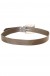 Ceinture Noir effet cuir boucle fantaisie géométrique SG-0427 | 1,13 $ | OKKO MODE
