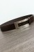 Ceinture noir avec boucle rectangulaire argenté | 1,13 $ | OKKO MODE