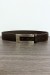 Ceinture noir avec boucle rectangulaire argenté | 1,13 $ | OKKO MODE