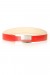 Ceinture rouge à boucle argentée strass incrustés LDE9016 | 1,13 $ | OKKO MODE