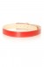 Ceinture rouge à boucle argentée strass incrustés LDE9016 | 1,13 $ | OKKO MODE