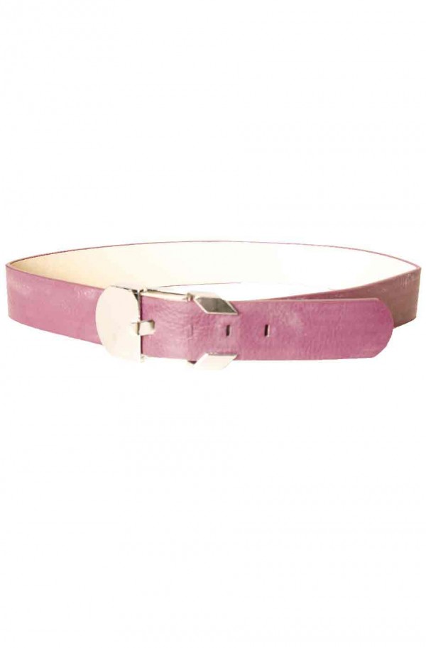 Ceinture lila avec boucle rectangle X85-102 - 1