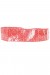 Ceinture rouge à motif étoiles boucle rectangle | 1,13 $ | OKKO MODE