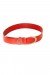 Ceinture basique Rouge à boucle argentée | 1,13 $ | OKKO MODE
