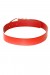 Ceinture basique Rouge à boucle argentée | 1,13 $ | OKKO MODE