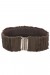 Ceinture large anthracite avec attache à clips SG-0908 | 1,13 $ | OKKO MODE