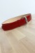 Ceinture rouge avec boucle attrayante | 1,04 € | OKKO MODE