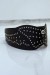 Ceinture à clou en simili cuir marron style bohème rock | $1.13 | OKKO MODE