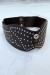 Ceinture à clou en simili cuir marron style bohème rock | $1.13 | OKKO MODE
