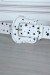 Ceinture blanche à imprimé étoiles en simili | 1,13 $ | OKKO MODE