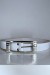 Ceinture femme blanche avec boucle rectangle strass | €1.04 | OKKO MODE