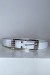 Ceinture femme blanche avec boucle rectangle strass | €1.04 | OKKO MODE