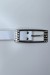 Ceinture femme blanche avec boucle rectangle strass | €1.04 | OKKO MODE