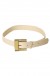 Ceinture Blanche effet cuir boucle carré strass CE 726 | 1,04 € | OKKO MODE